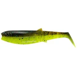 Przynęta gumowa Savage Gear Cannibal Shad, Chartreuse Pumpkin Tani