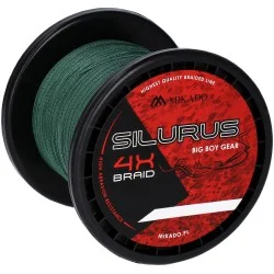Plecionka Mikado Silurus 4X Braid 600m, Green Ekspresowa dostawa