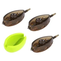 Ograniczona ilość Zestaw koszyków zanętowych z formą Mikado Method Feeder Aperio Q.M.F. System L 30g/40g/50g
