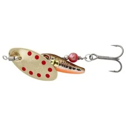 Cena promocyjna Błystka Savage Gear Sticklebait Spinner Sinking, Minnow Gold Red