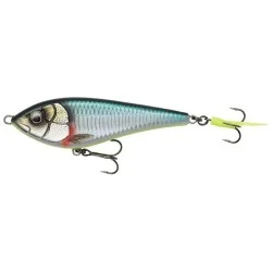 Wobler Savage Gear Deviator Swim Slow Sinking, Green Silver Oferta limitowana