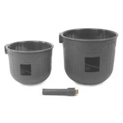Łatwy zwrot Kubki zanętowe Preston Pole Kup Set (2szt.)