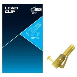 Klips Nash Lead Clip - Weed Green (10szt.) Bezpieczne zakupy
