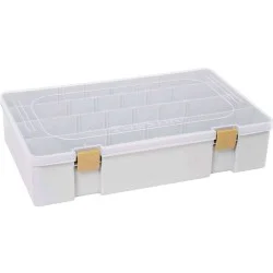 Niska cena Pudełko na przynęty Westin W3 Tackle Box Grey/Clear 36x22,5x8cm
