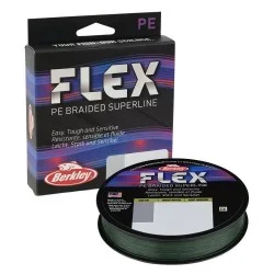 Tylko do końca tygodnia Plecionka Berkley Flex Braid 135m, Moss Green