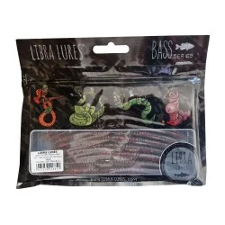 Bezpieczna płatność Przynęta gumowa Libra Lures Bass Fat Boy Wacky Worm 12,8cm, 037 Lith Brown With Red & Black Pepper (8szt.)