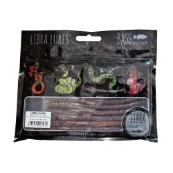 Nowość Przynęta gumowa Libra Lures Bass Fat Stick Worm 12,8cm, 037 Lith Brown With Red & Black Pepper (8szt.)