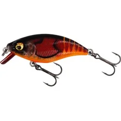 Wobler Westin BuzzBite SR Crankbait Low Floating 5cm/6g, 3D Fire Craw Łatwy zwrot